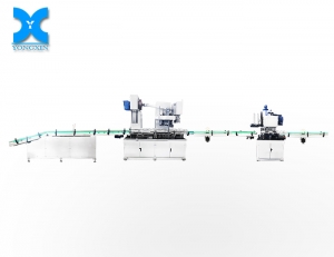 Convenient automatic barrel production line